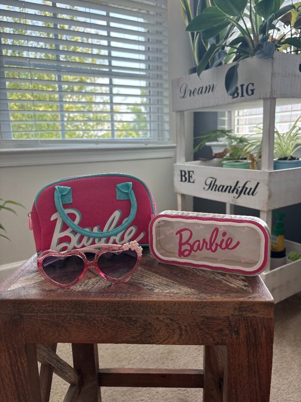 Miniso Barbie Daylight Glow / Sunshine Bowler Handbag Bundle